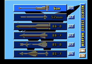 MiG-29 Fighter Pilot screenshot 4 for Sega Mega Drive